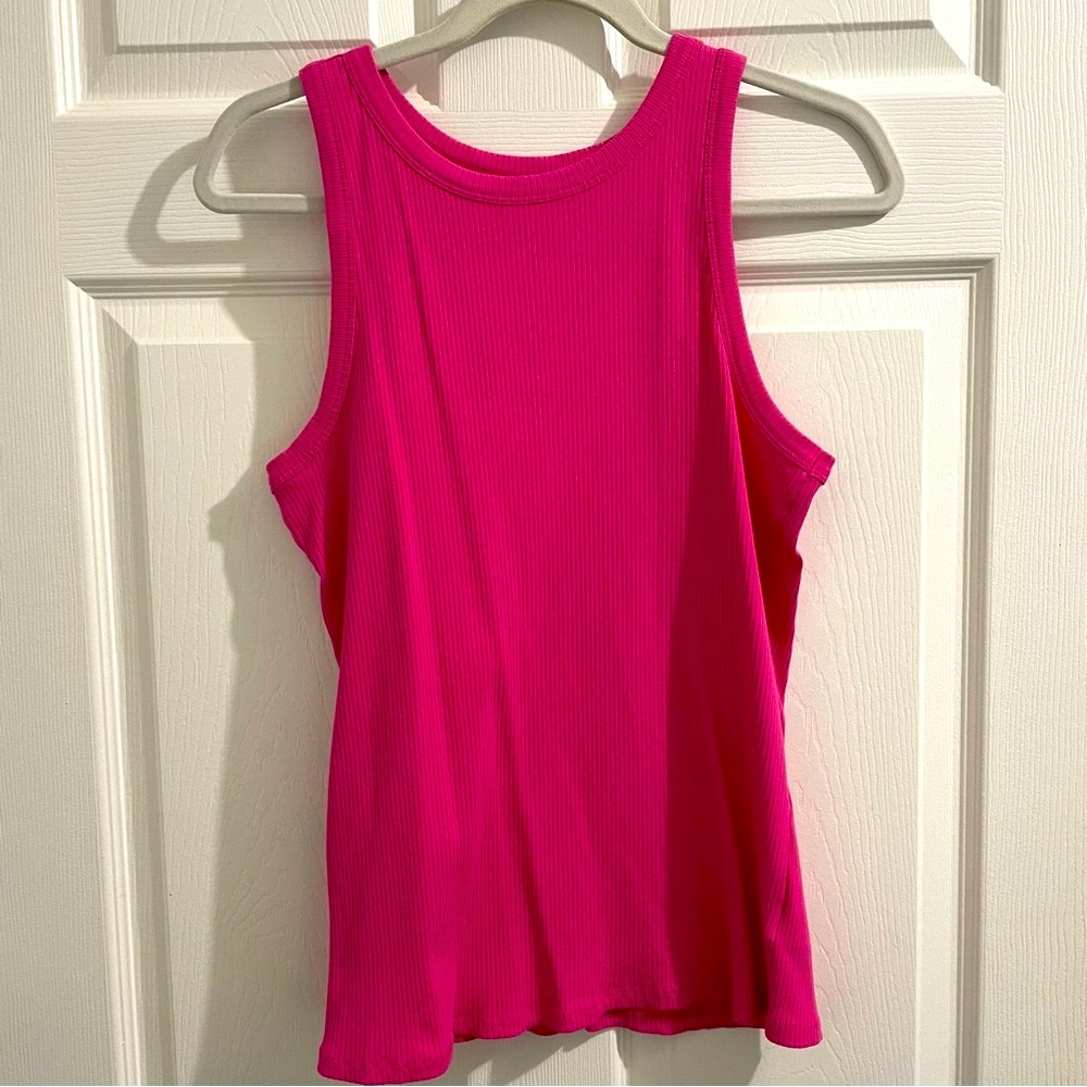 Maurices 24/7 Hot Pink Highline Tank XL
